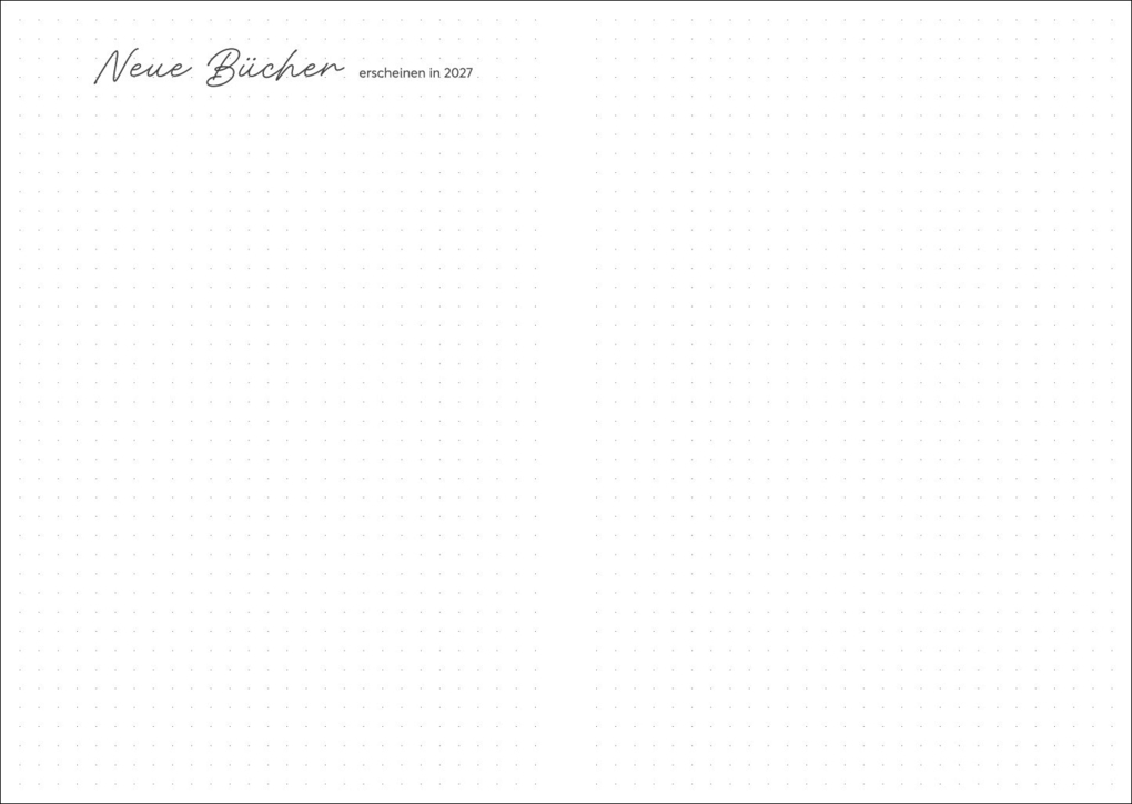 Weitere Ansicht: Romance Book Journal 2027