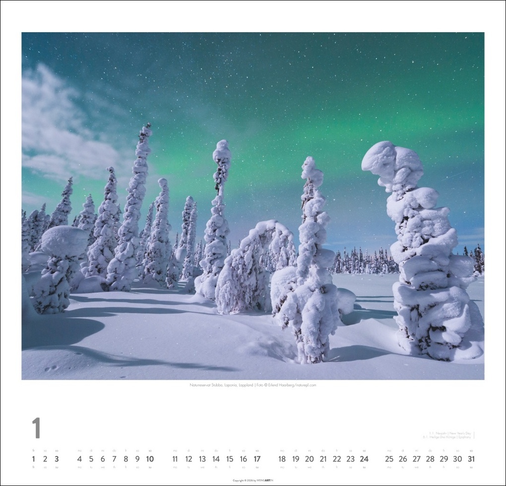 Weitere Ansicht: Schweden Kalender 2027 - Licht und Wasser