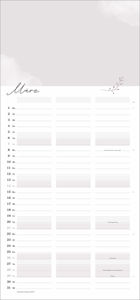 Weitere Ansicht: Kreativ-Planer für zwei Glücksmomente 2027