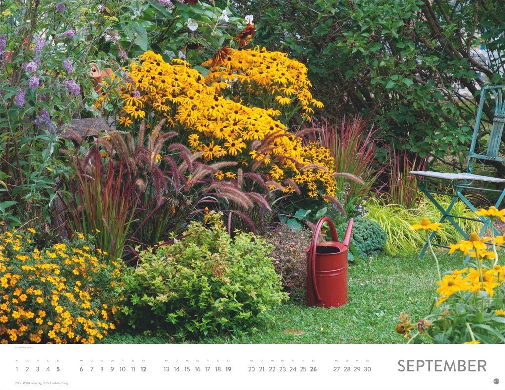 Weitere Ansicht: Gartenparadies Posterkalender 2027