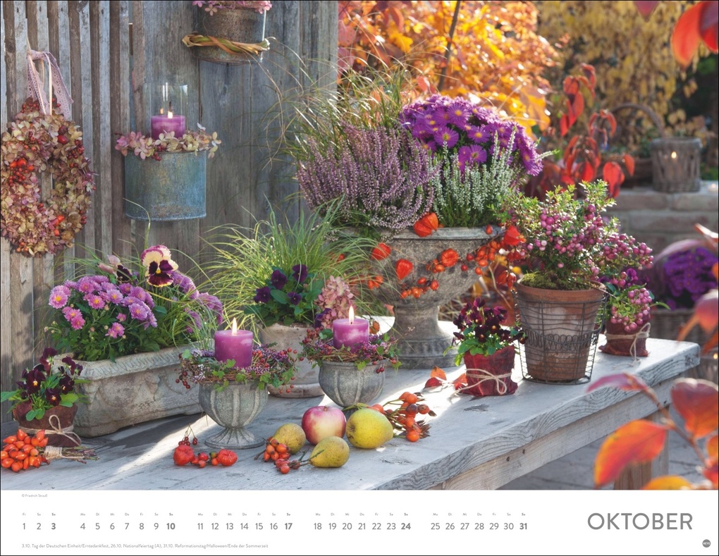 Weitere Ansicht: Gartenparadies Posterkalender 2027