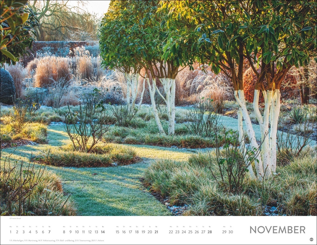 Weitere Ansicht: Gartenparadies Posterkalender 2027