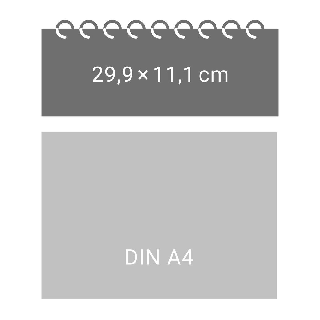 Weitere Ansicht: Naturparadiese Premium-Tischplaner 2027 - Wochenkalender mit 53 Fotografien