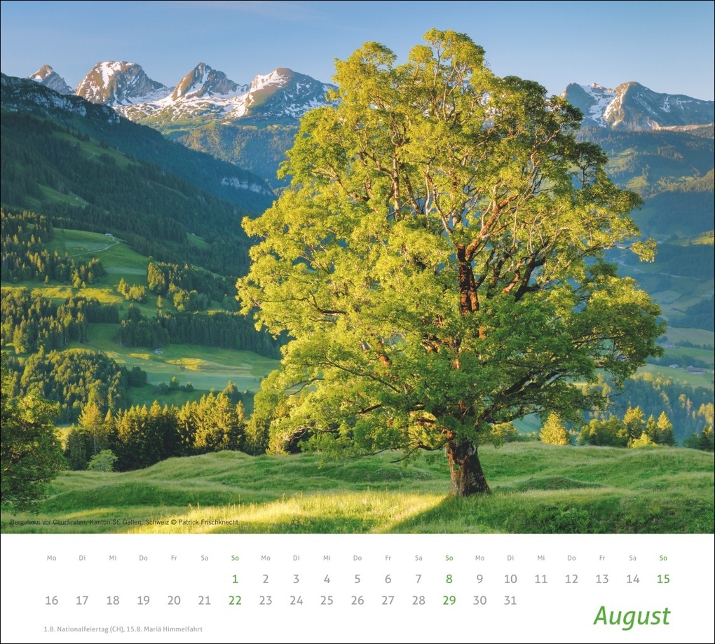 Weitere Ansicht: times&more Alpen Bildkalender 2027