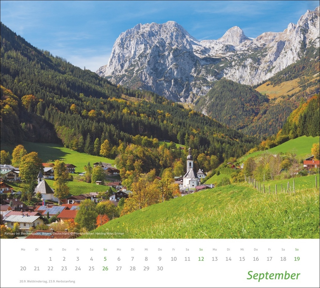 Weitere Ansicht: times&more Alpen Bildkalender 2027