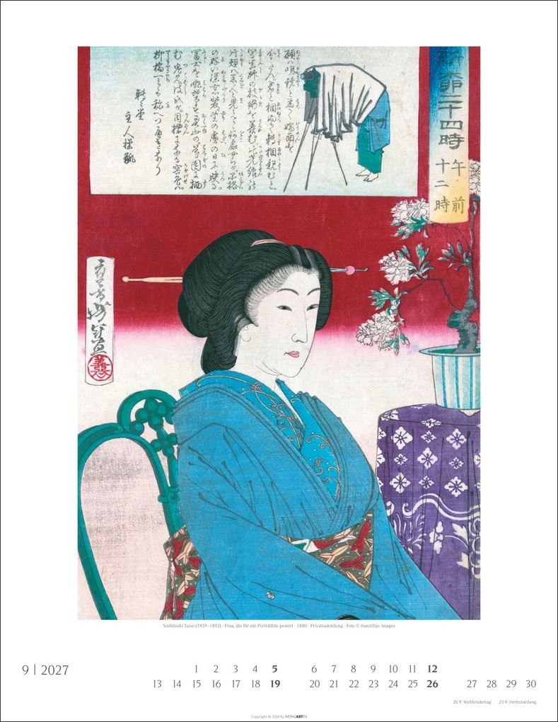 Weitere Ansicht: Japan Art Kalender 2027 - Die Kunst des Farbholzsschnitts