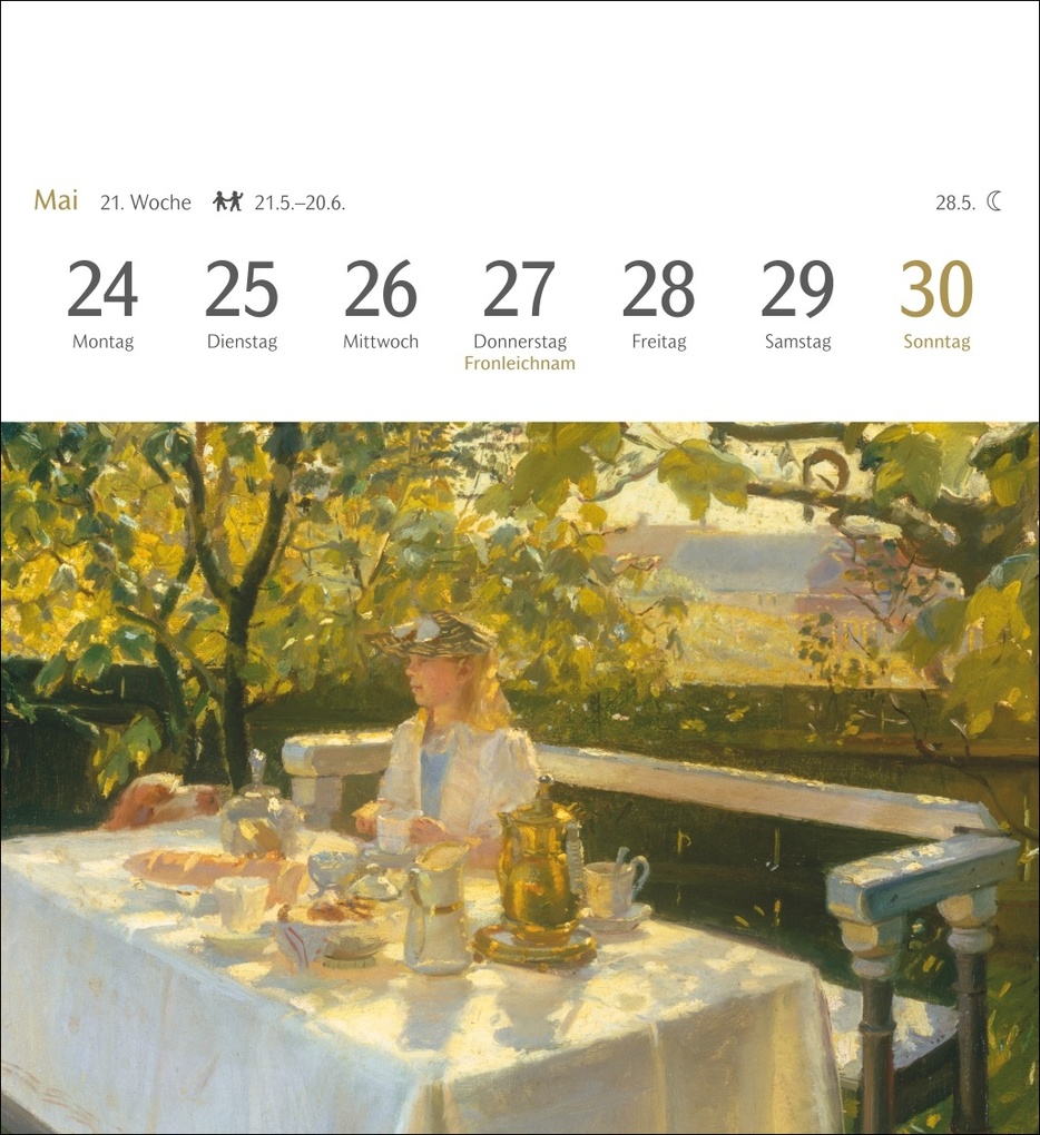 Weitere Ansicht: Kunstgenuss Postkartenkalender 2027 - Kalender mit 53 Kunstpostkarten