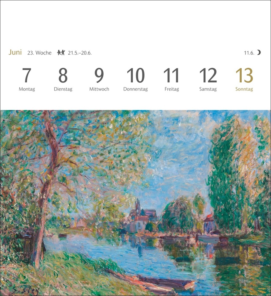 Weitere Ansicht: Kunstgenuss Postkartenkalender 2027 - Kalender mit 53 Kunstpostkarten