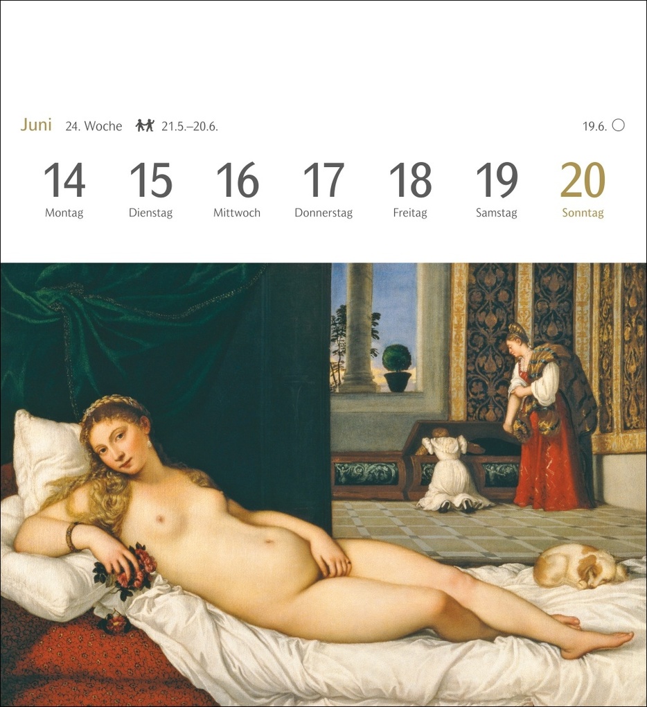 Weitere Ansicht: Kunstgenuss Postkartenkalender 2027 - Kalender mit 53 Kunstpostkarten