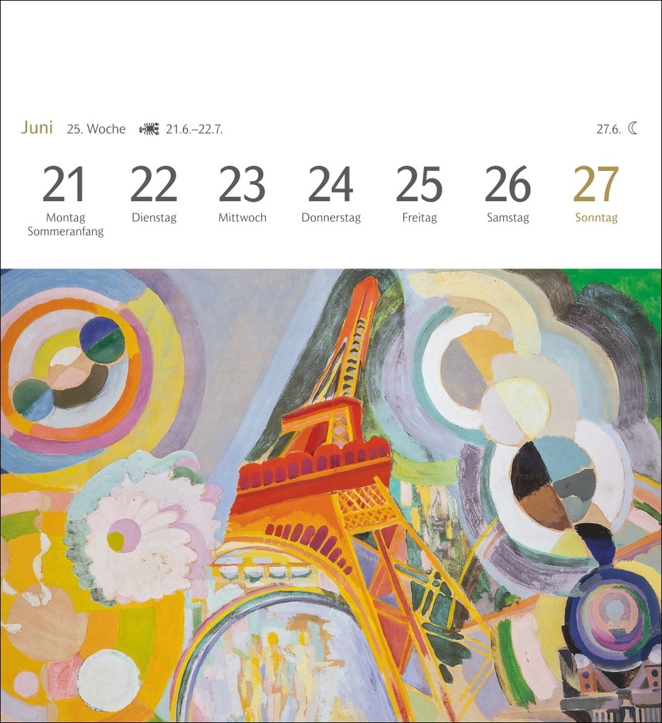 Weitere Ansicht: Kunstgenuss Postkartenkalender 2027 - Kalender mit 53 Kunstpostkarten