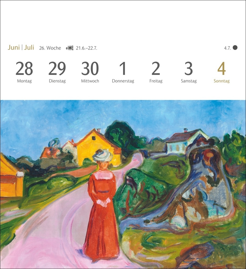 Weitere Ansicht: Kunstgenuss Postkartenkalender 2027 - Kalender mit 53 Kunstpostkarten