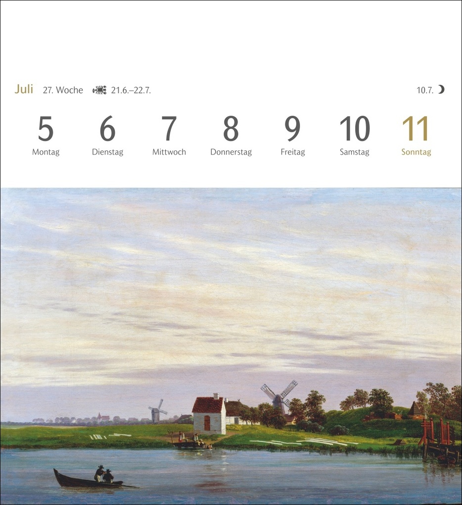 Weitere Ansicht: Kunstgenuss Postkartenkalender 2027 - Kalender mit 53 Kunstpostkarten