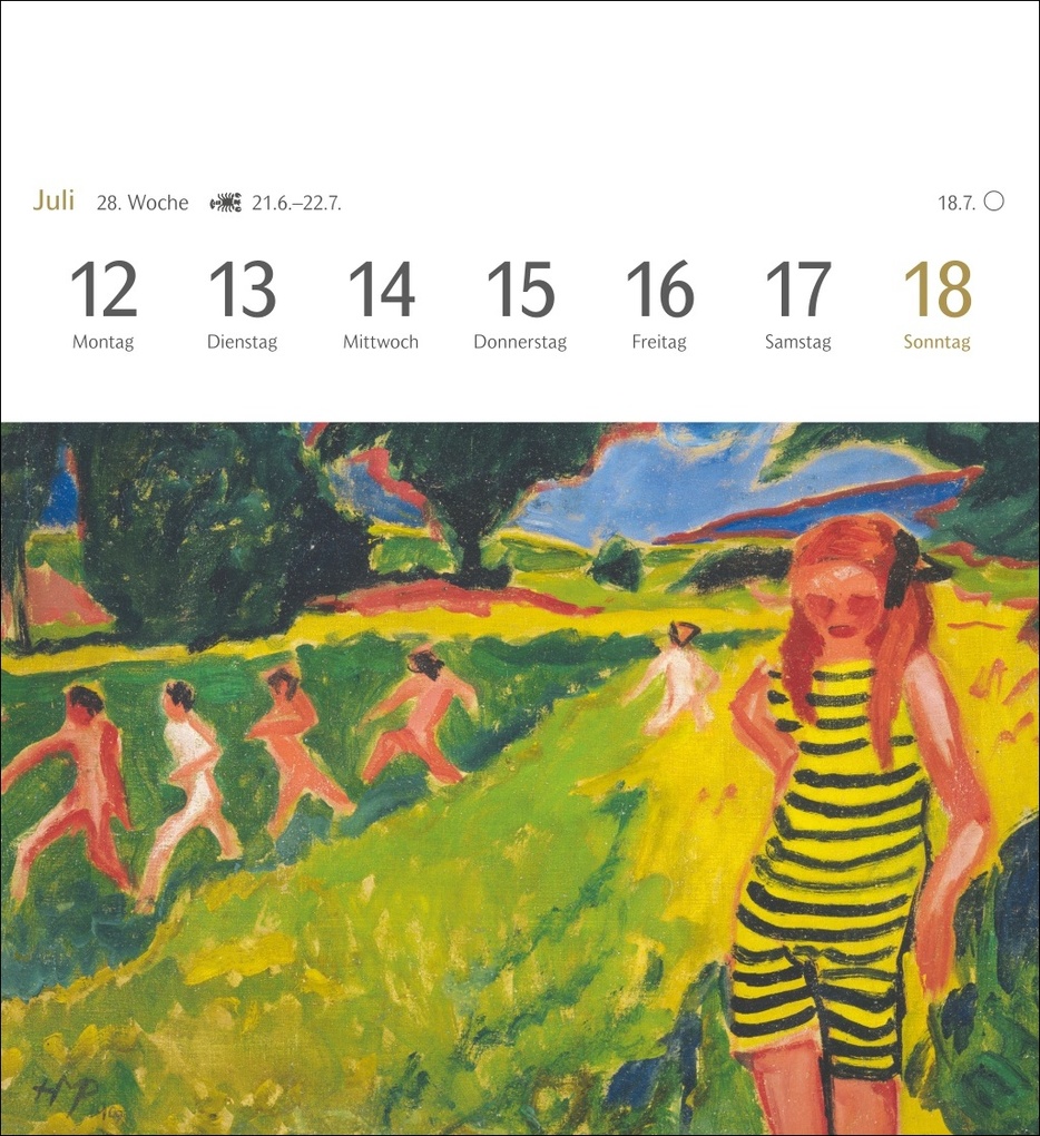Weitere Ansicht: Kunstgenuss Postkartenkalender 2027 - Kalender mit 53 Kunstpostkarten