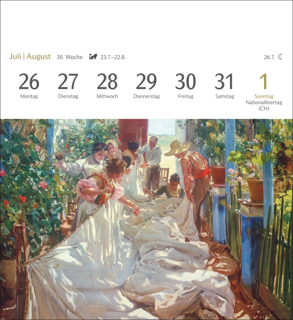 Weitere Ansicht: Kunstgenuss Postkartenkalender 2027 - Kalender mit 53 Kunstpostkarten