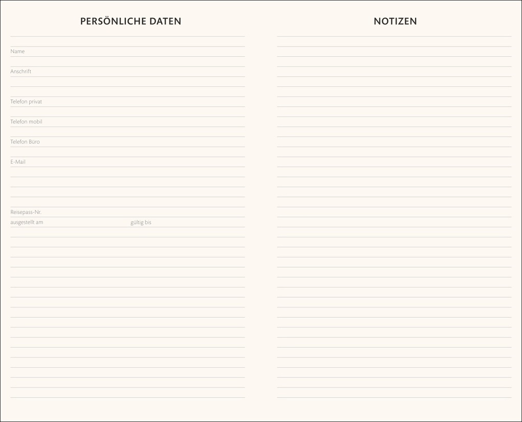 Weitere Ansicht: Kombitimer schwarz mittel 2027