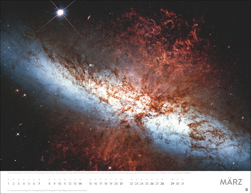 Weitere Ansicht: Das Universum Posterkalender 2027