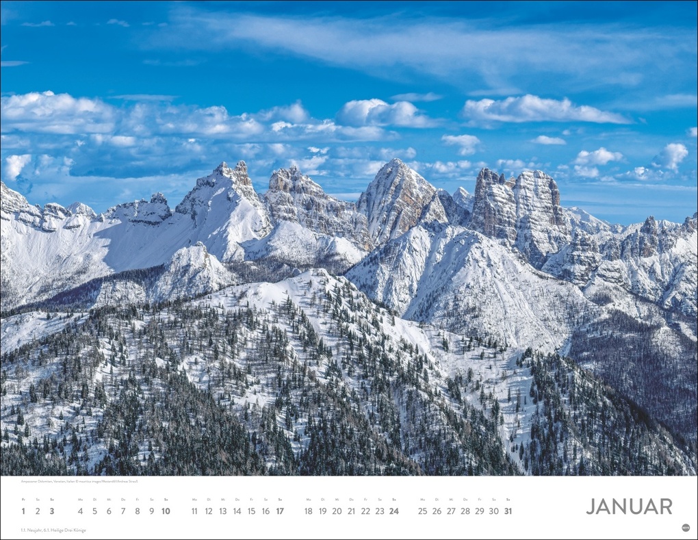 Weitere Ansicht: Faszination Alpen Posterkalender 2027