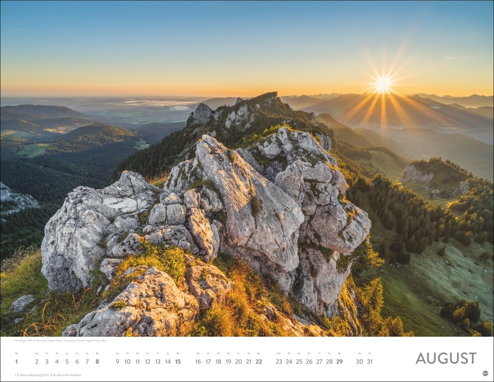 Weitere Ansicht: Faszination Alpen Posterkalender 2027