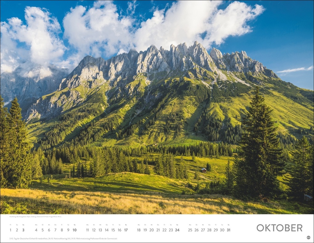 Weitere Ansicht: Faszination Alpen Posterkalender 2027