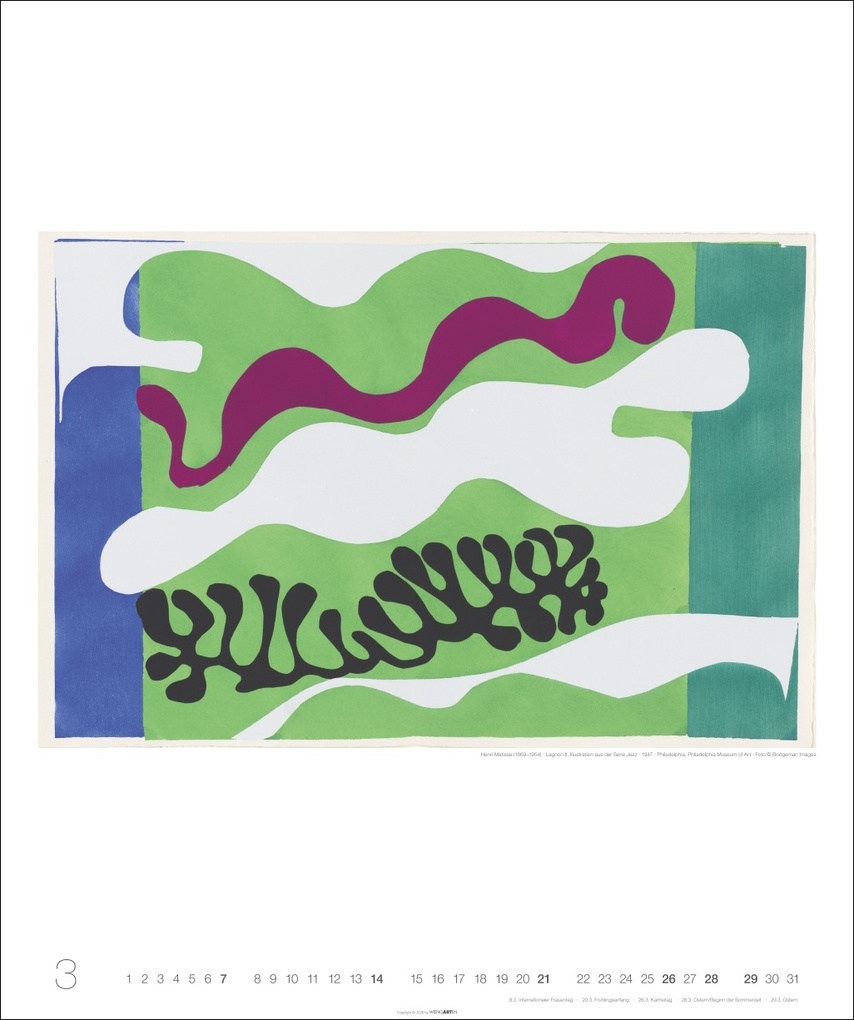 Weitere Ansicht: Henri Matisse Edition Kalender 2027 | Henri Matisse