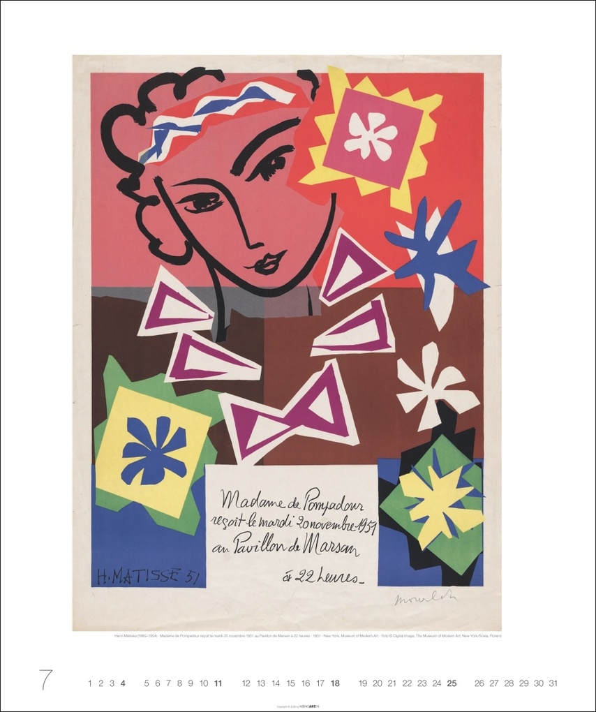 Weitere Ansicht: Henri Matisse Edition Kalender 2027 | Henri Matisse