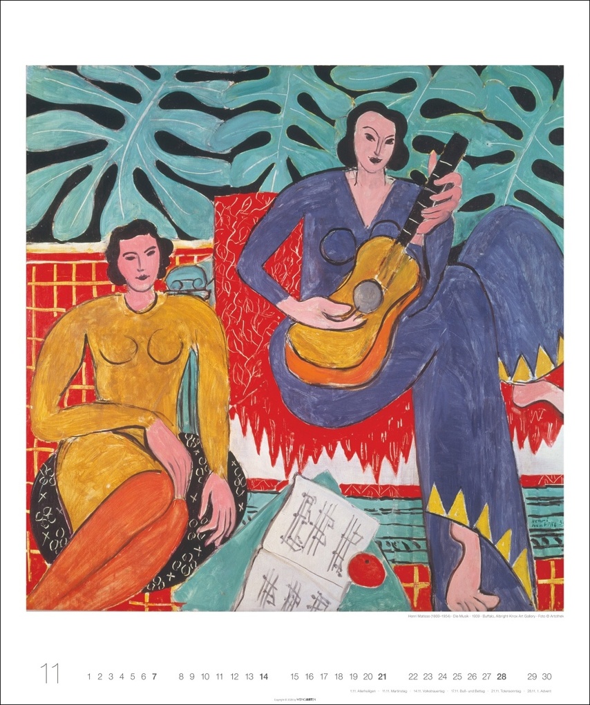 Weitere Ansicht: Henri Matisse Edition Kalender 2027 | Henri Matisse