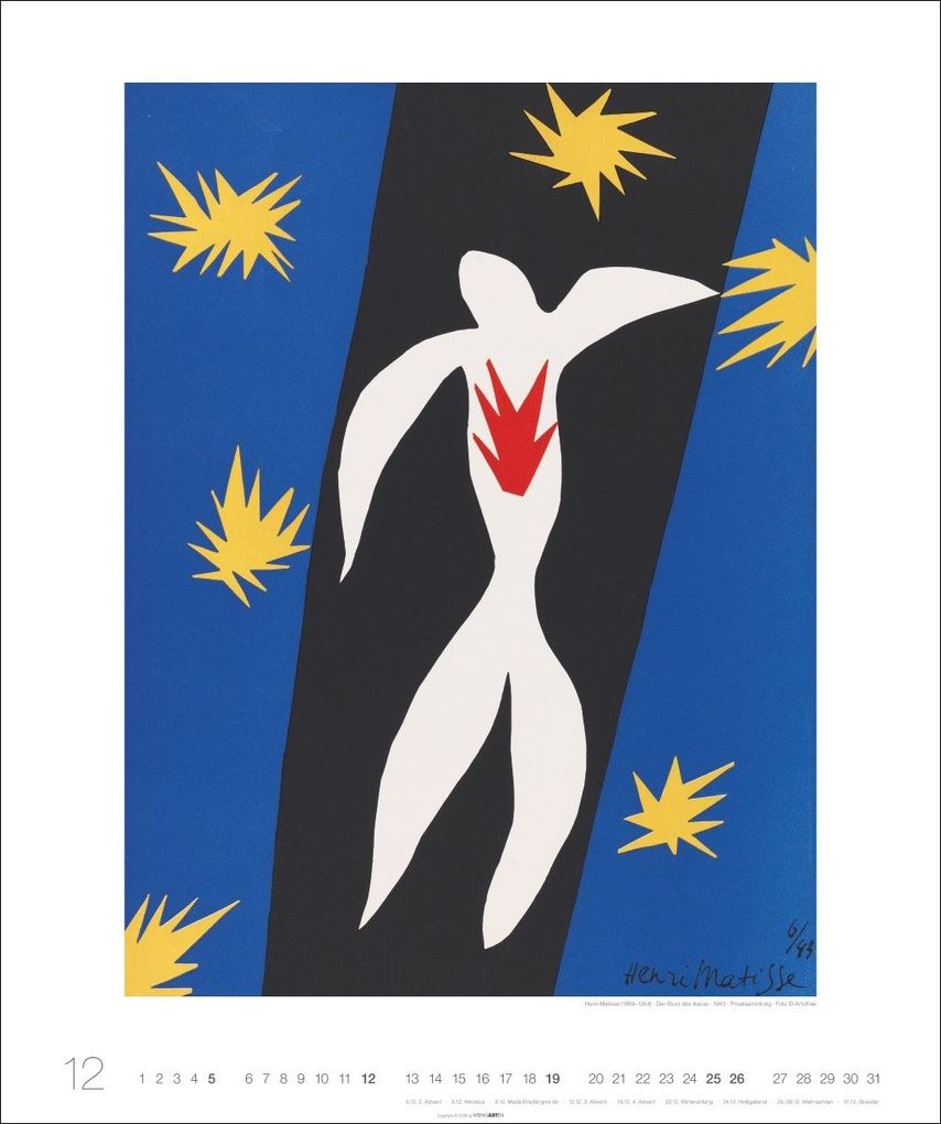 Weitere Ansicht: Henri Matisse Edition Kalender 2027 | Henri Matisse