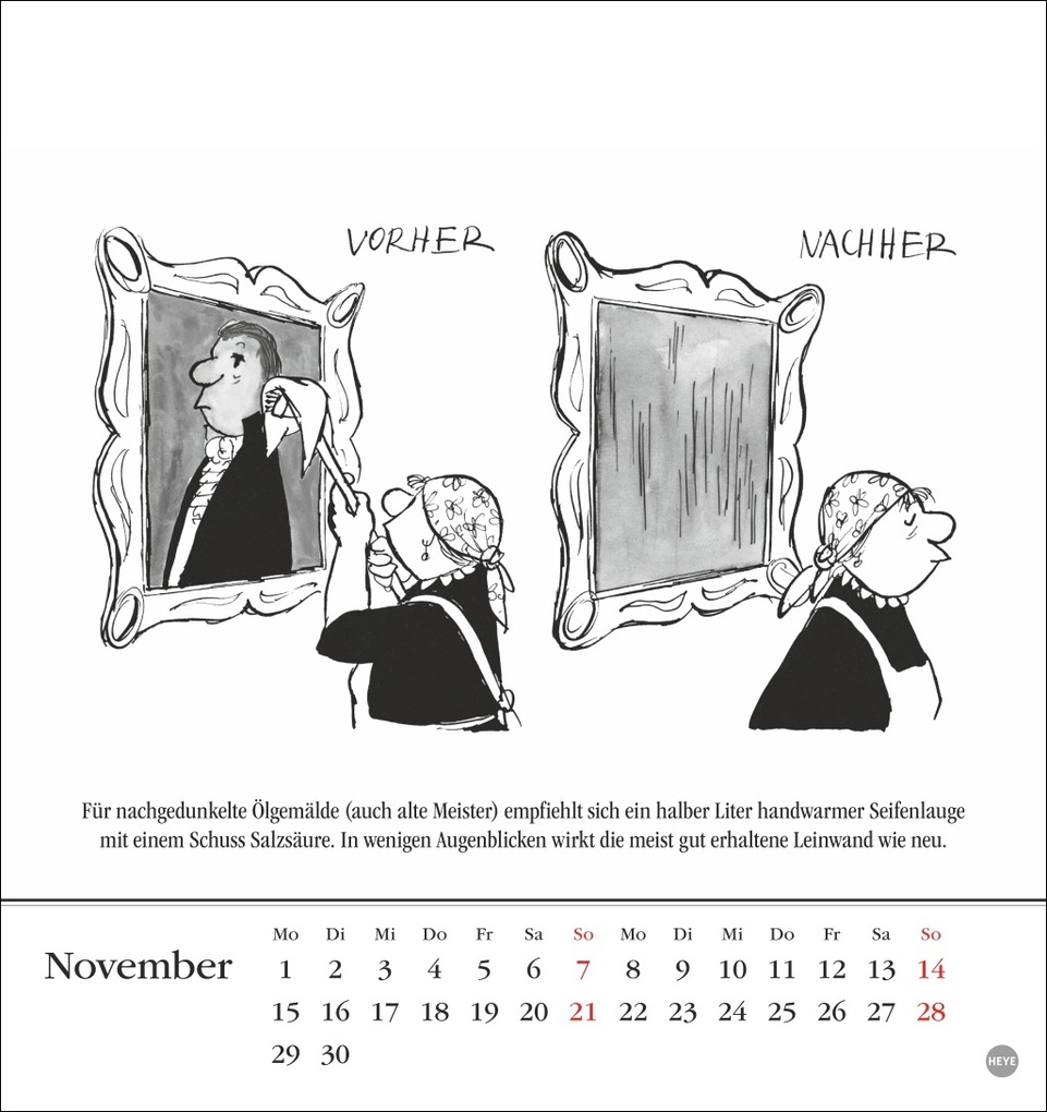 Weitere Ansicht: Loriot Postkartenkalender 2027 | Loriot