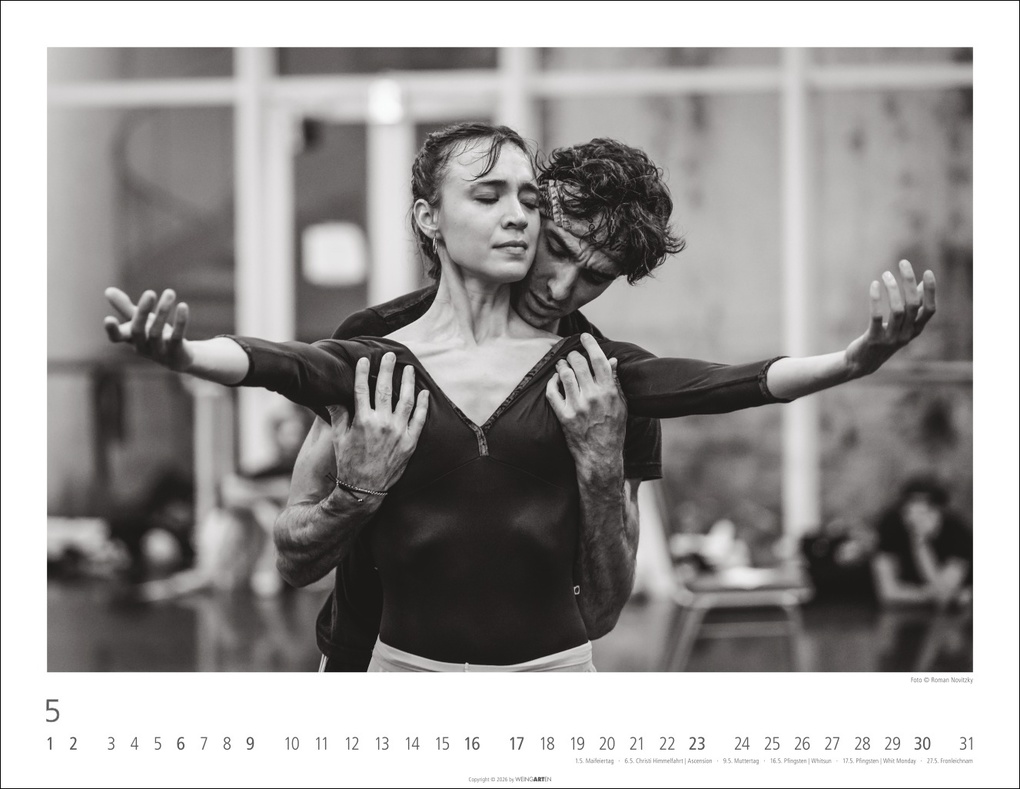 Weitere Ansicht: Ballettsaal - Stuttgarter Ballett Kalender 2027 - Stuttgarter Ballett