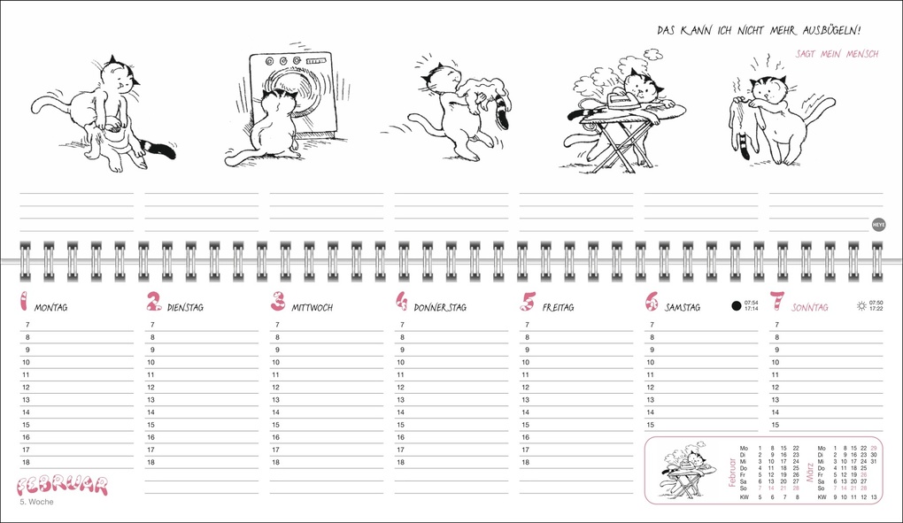 Weitere Ansicht: Jacob Wochenquerplaner 2027 | Sven Hartmann