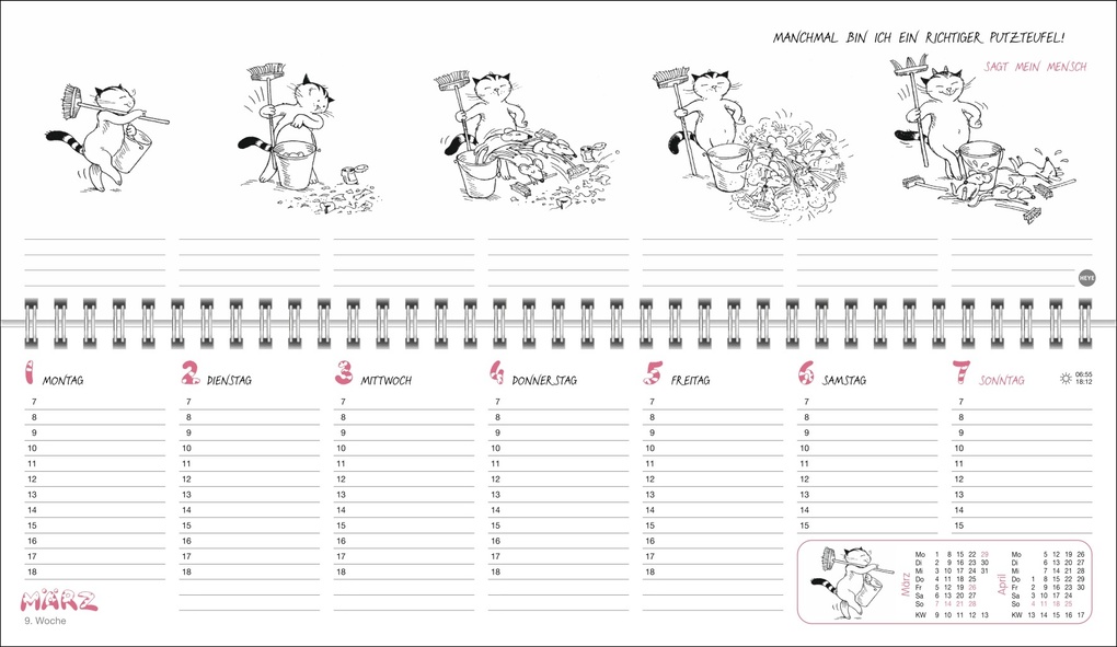 Weitere Ansicht: Jacob Wochenquerplaner 2027 | Sven Hartmann