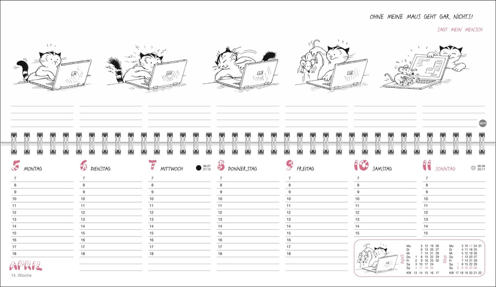 Weitere Ansicht: Jacob Wochenquerplaner 2027 | Sven Hartmann
