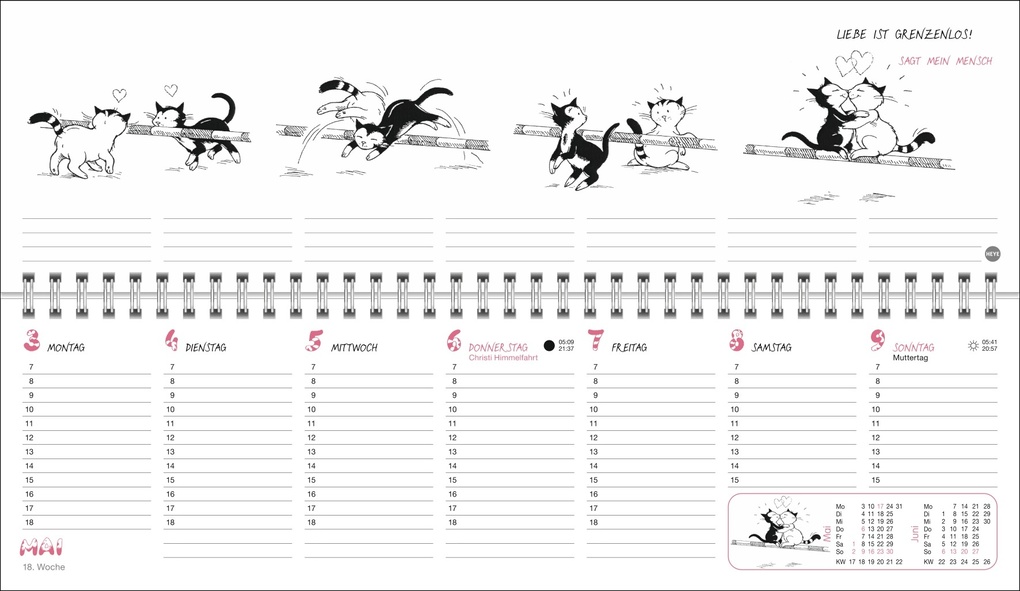 Weitere Ansicht: Jacob Wochenquerplaner 2027 | Sven Hartmann