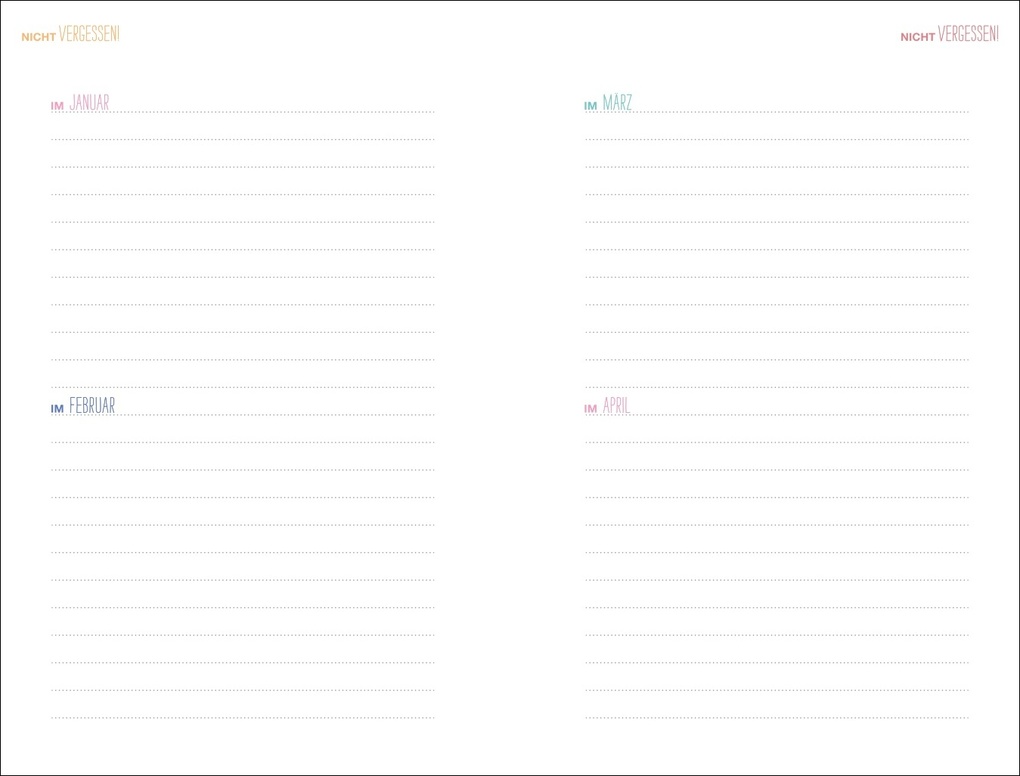 Weitere Ansicht: Mama AG Familienplaner Buch A5 2027