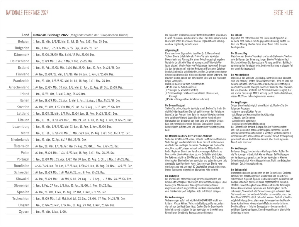 Weitere Ansicht: Mama AG Familienplaner Buch A5 2027