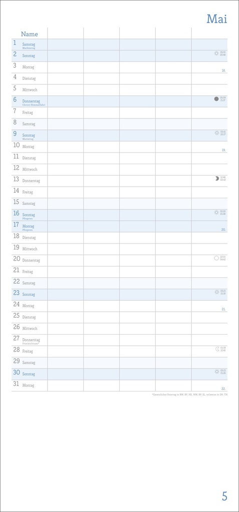 Weitere Ansicht: Familienplaner zum Selbstgestalten 2027