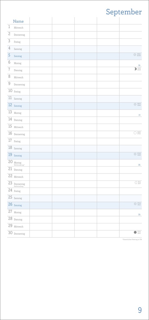 Weitere Ansicht: Familienplaner zum Selbstgestalten 2027