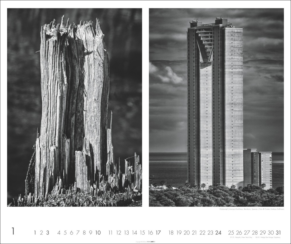 Weitere Ansicht: Natur - Architektur Kalender 2027