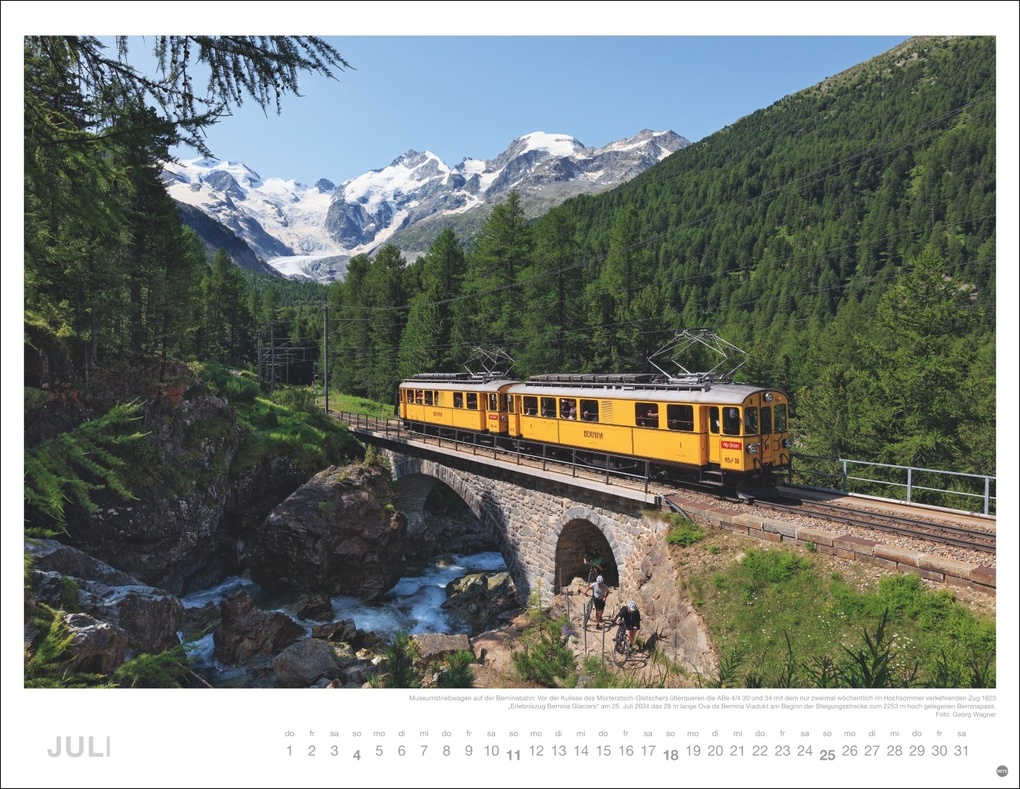 Weitere Ansicht: Eisenbahn-Romantik Posterkalender 2027