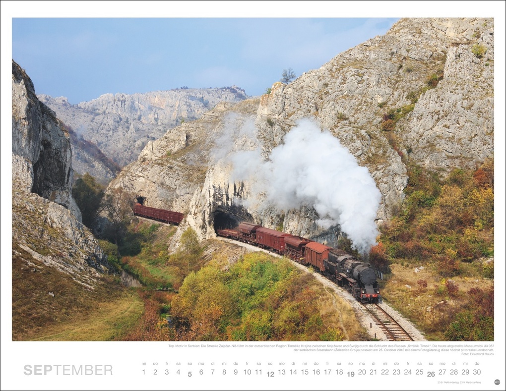 Weitere Ansicht: Eisenbahn-Romantik Posterkalender 2027