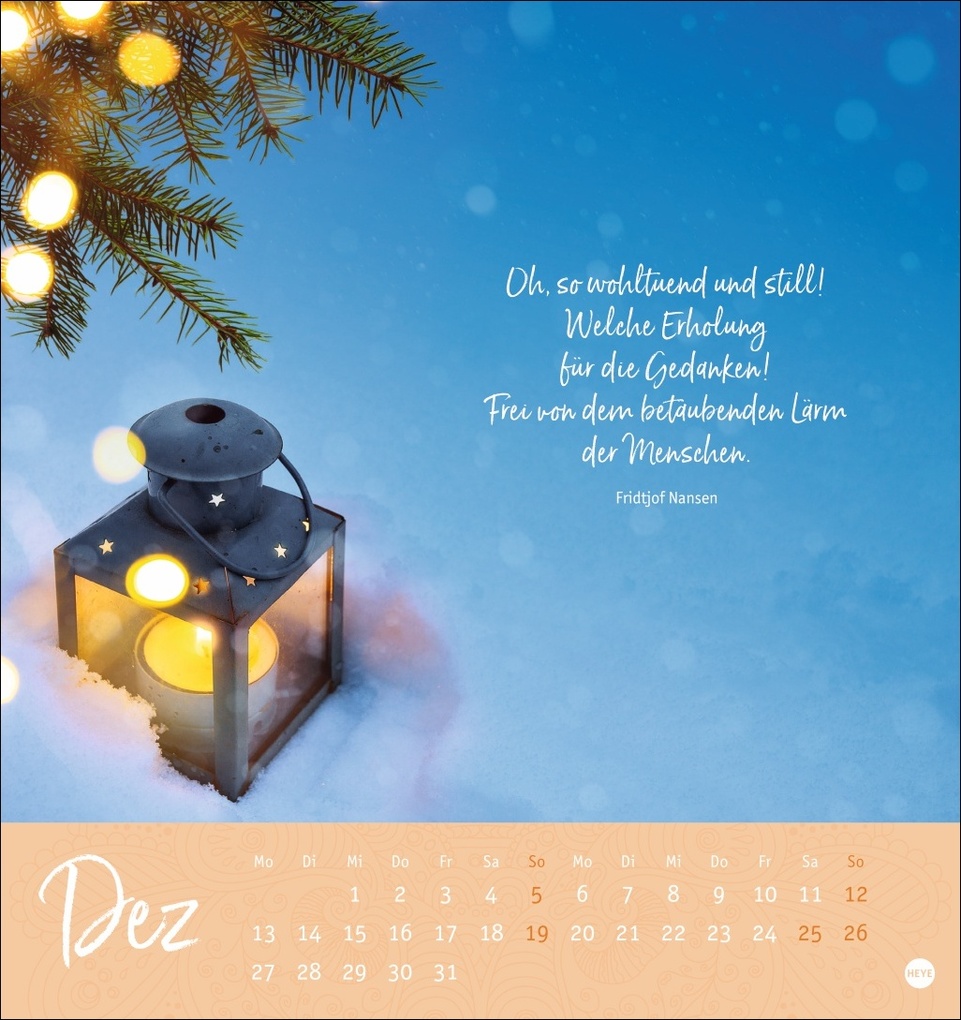 Weitere Ansicht: Stille Momente Postkartenkalender 2027