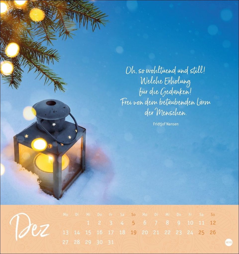 Weitere Ansicht: Stille Momente Postkartenkalender 2027