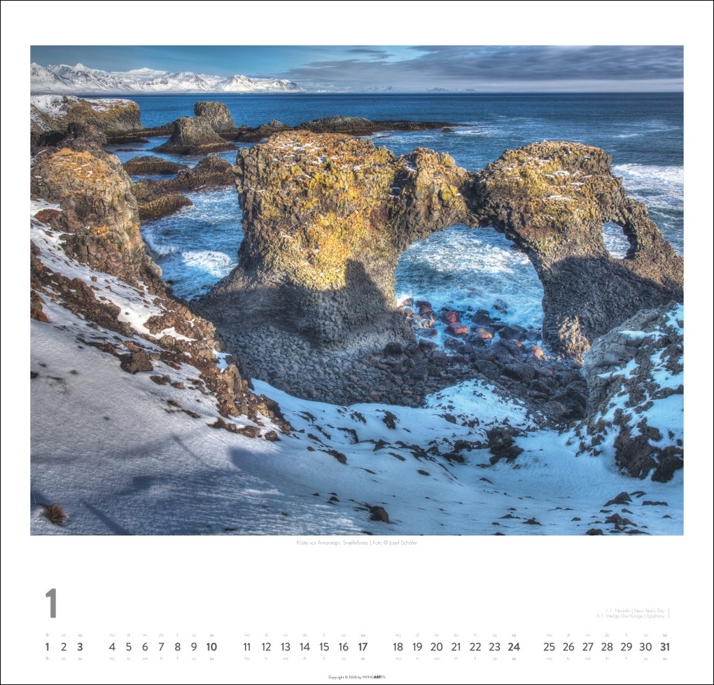 Weitere Ansicht: Island Kalender 2027 - Insel aus Feuer und Eis