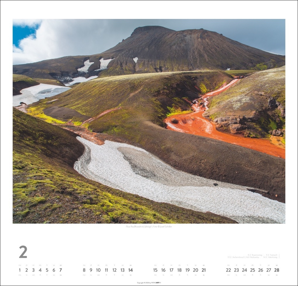 Weitere Ansicht: Island Kalender 2027 - Insel aus Feuer und Eis