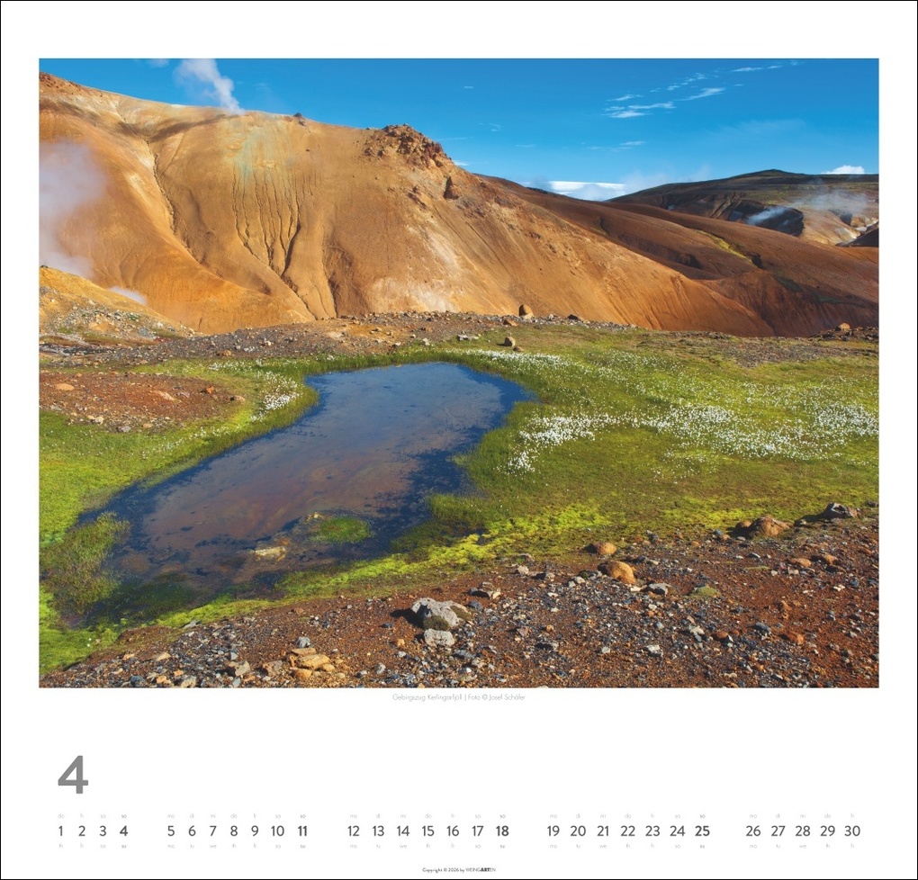 Weitere Ansicht: Island Kalender 2027 - Insel aus Feuer und Eis