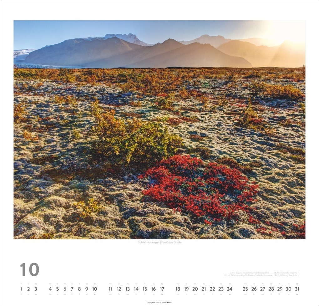 Weitere Ansicht: Island Kalender 2027 - Insel aus Feuer und Eis