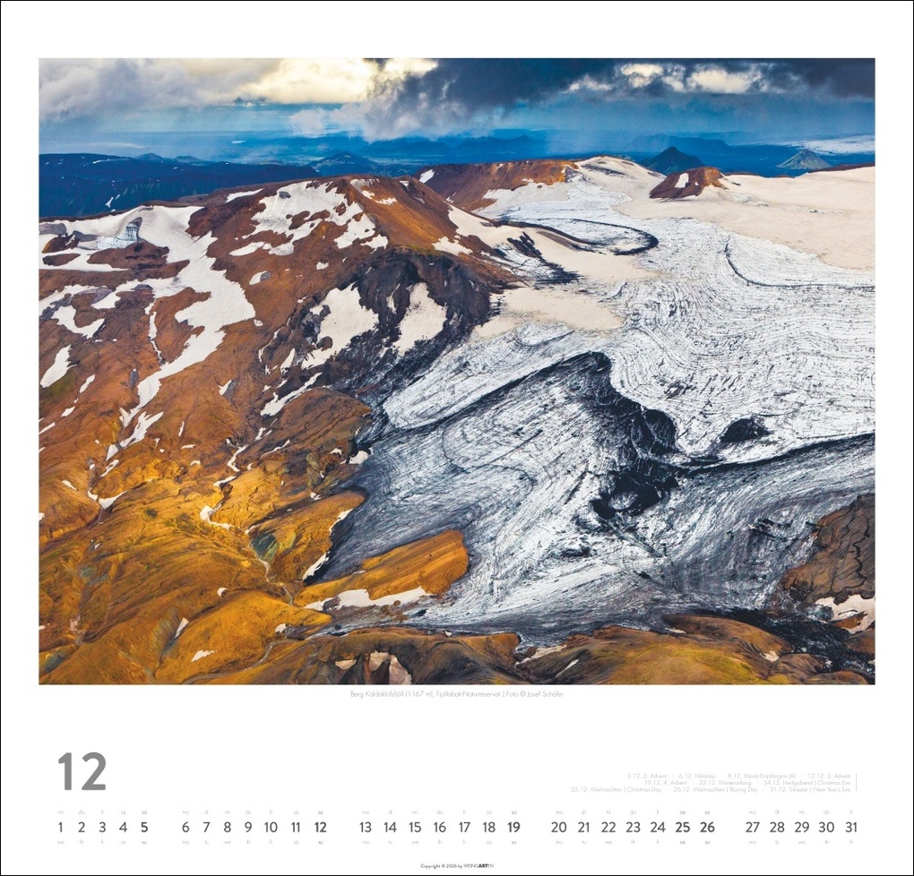 Weitere Ansicht: Island Kalender 2027 - Insel aus Feuer und Eis