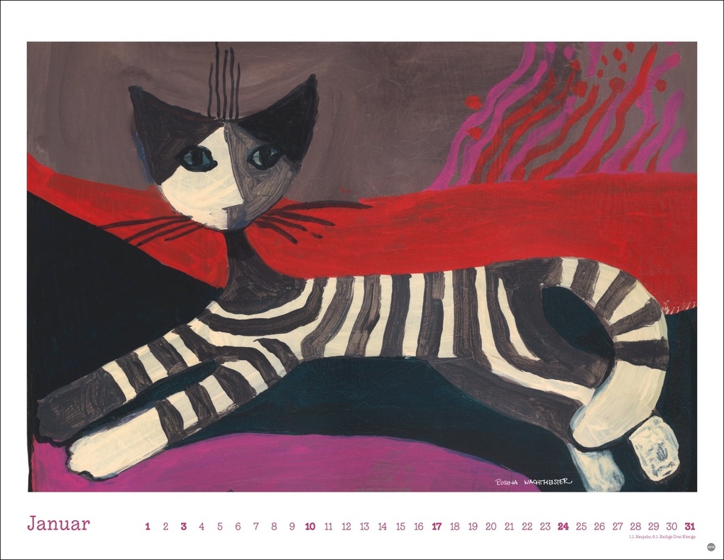Weitere Ansicht: Rosina Wachtmeister Posterkalender 2027 | Rosina Wachtmeister