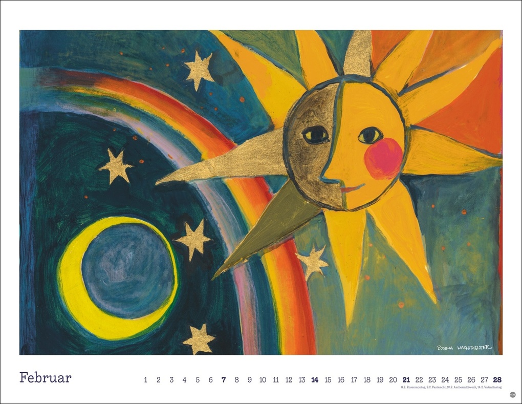 Weitere Ansicht: Rosina Wachtmeister Posterkalender 2027 | Rosina Wachtmeister