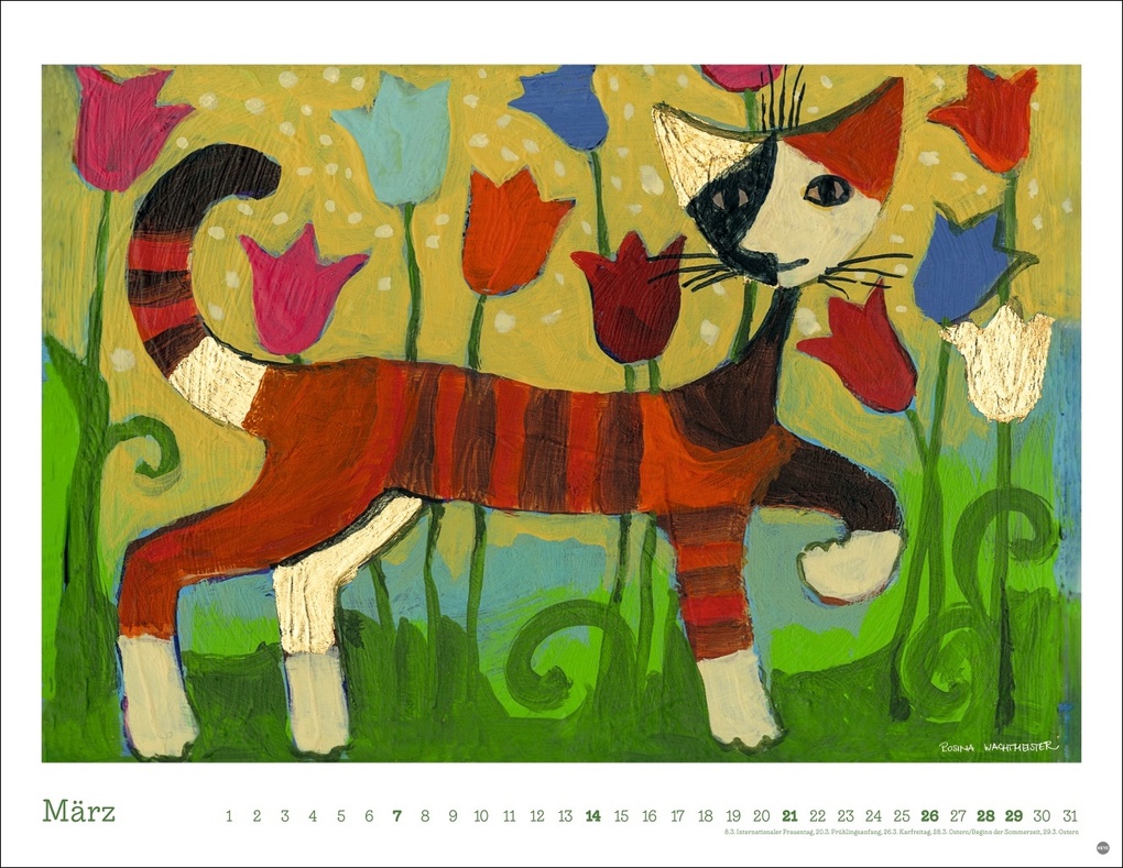 Weitere Ansicht: Rosina Wachtmeister Posterkalender 2027 | Rosina Wachtmeister